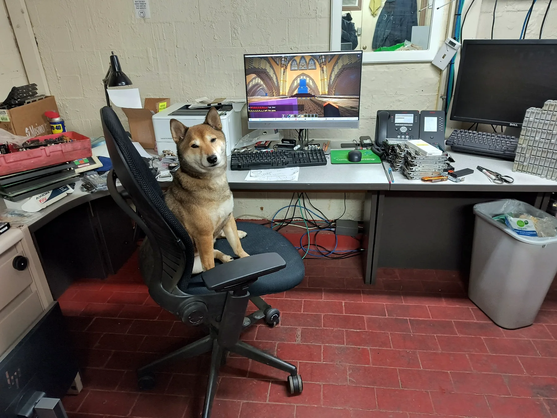 The i85.net workshop and official site mascot